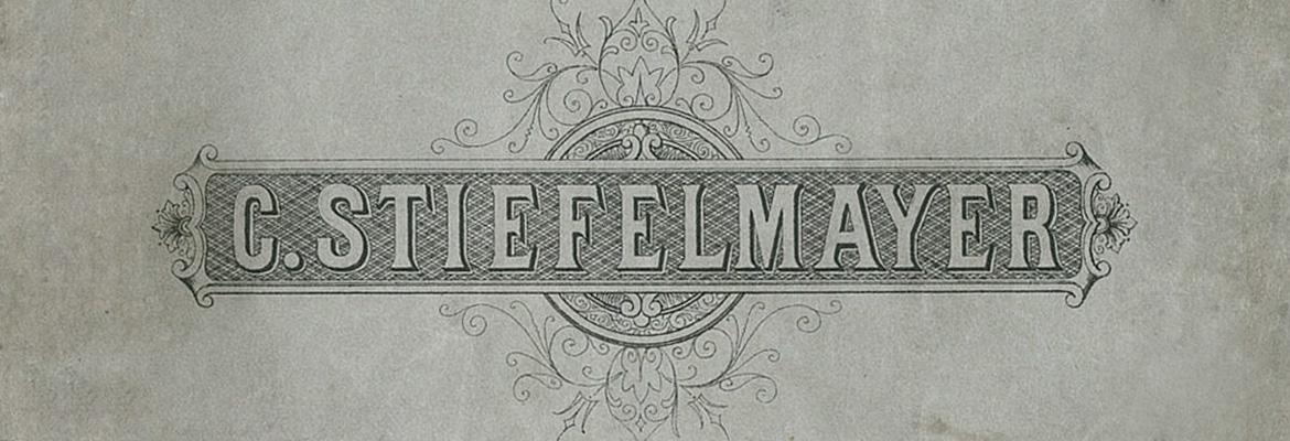 Historie Stiefelmayer Katalog Titel 1883